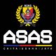Stiker Asas - Pendek - Hitam
