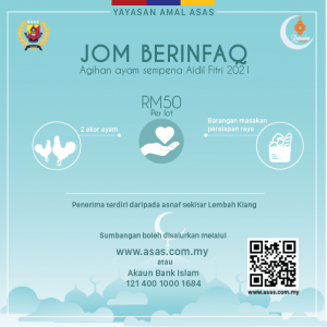 Sedekah Ayam Raya YAA (per lot)