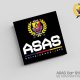 Stiker Asas - Pendek - Hitam