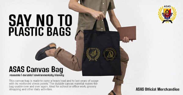 ASAS 4 Dekad Canvas Bag